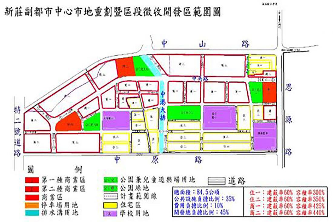 新莊副都心 公辦市劃